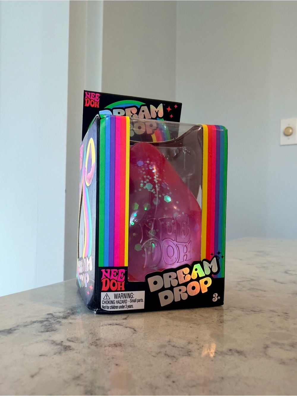NeeDoh Dream Drop PINK 🩷 Schylling Squishy NEW IN BOX